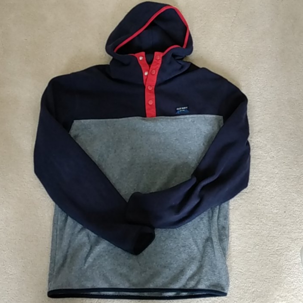 Quarter Snap Fleece Hoodie Pullover